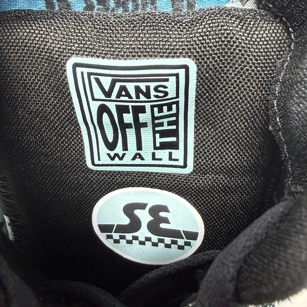 Vans EVDNT UltimateWaffle SE Bikes Black Teal Sneakers Mens 11.5 721356